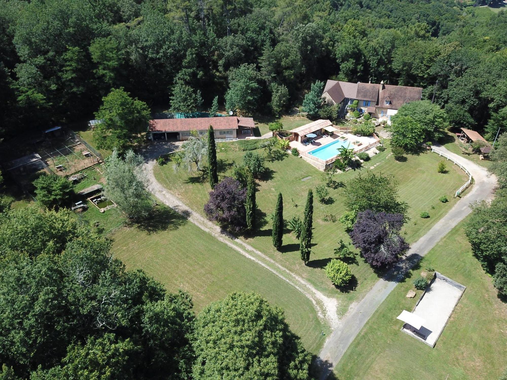Domaine Du Bancourel Bed & Breakfast Calviac-en-Perigord Bagian luar foto